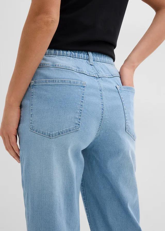 JEANSY DAMSKIE WYSOKI STAN Z ROZCIĘCIEM