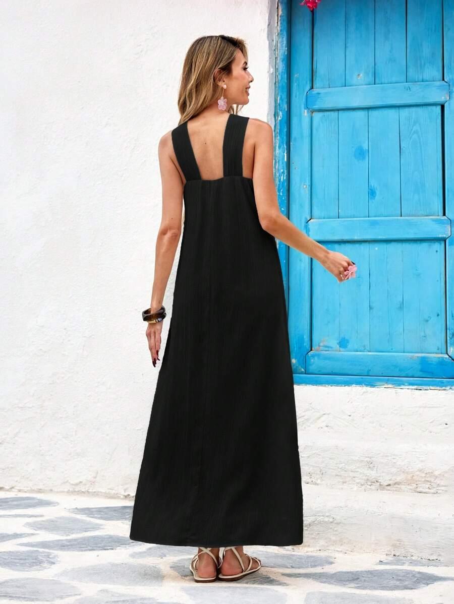 KLASYCZNA MAXI SUKIENKA OVERSIZE 