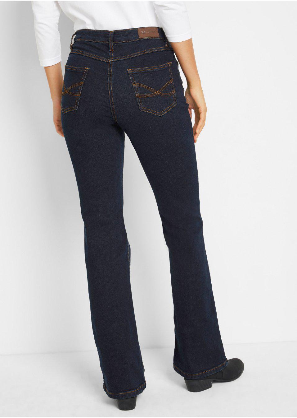 JEANSY STRETCH DZWONY 