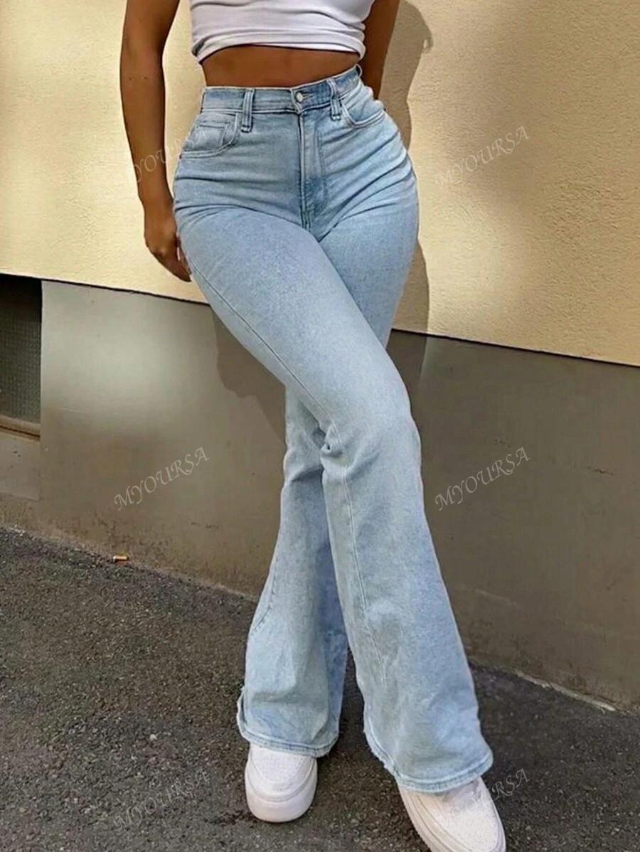 NIEBIESKIE SPODNIE JEANS