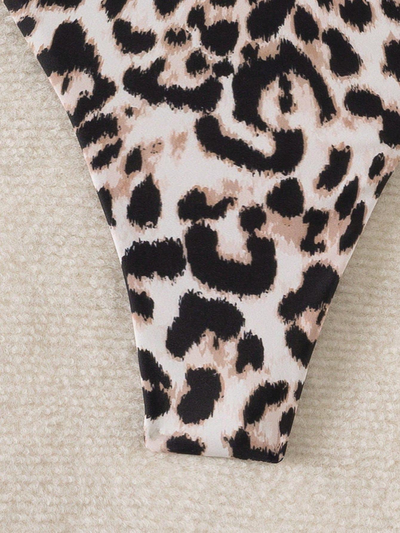  DÓŁ OD BIKINI animal print 