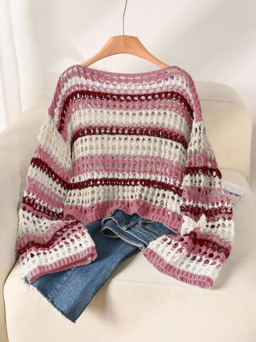 SWETER W PASKI