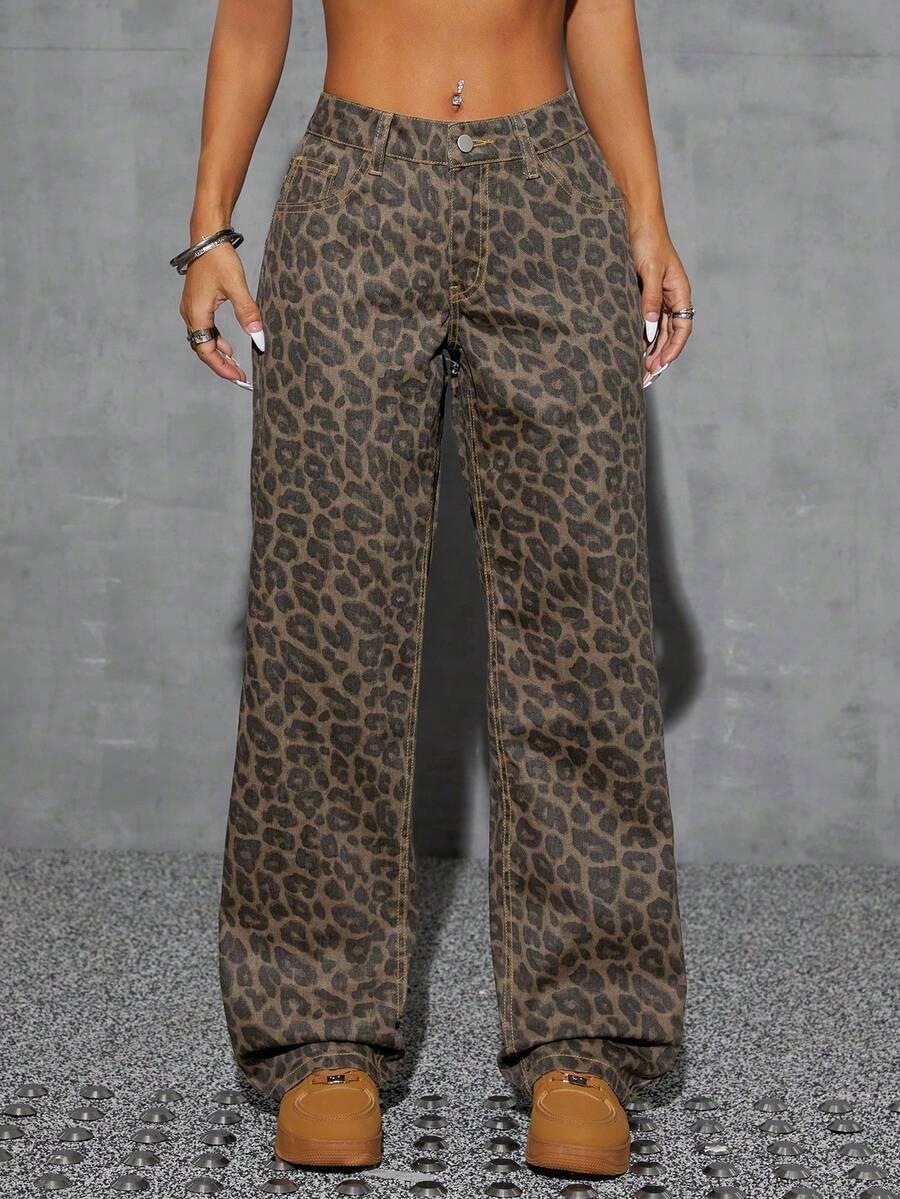 SPODNIE ANIMAL PRINT 
