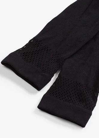 czarne legginsy wysoki stan