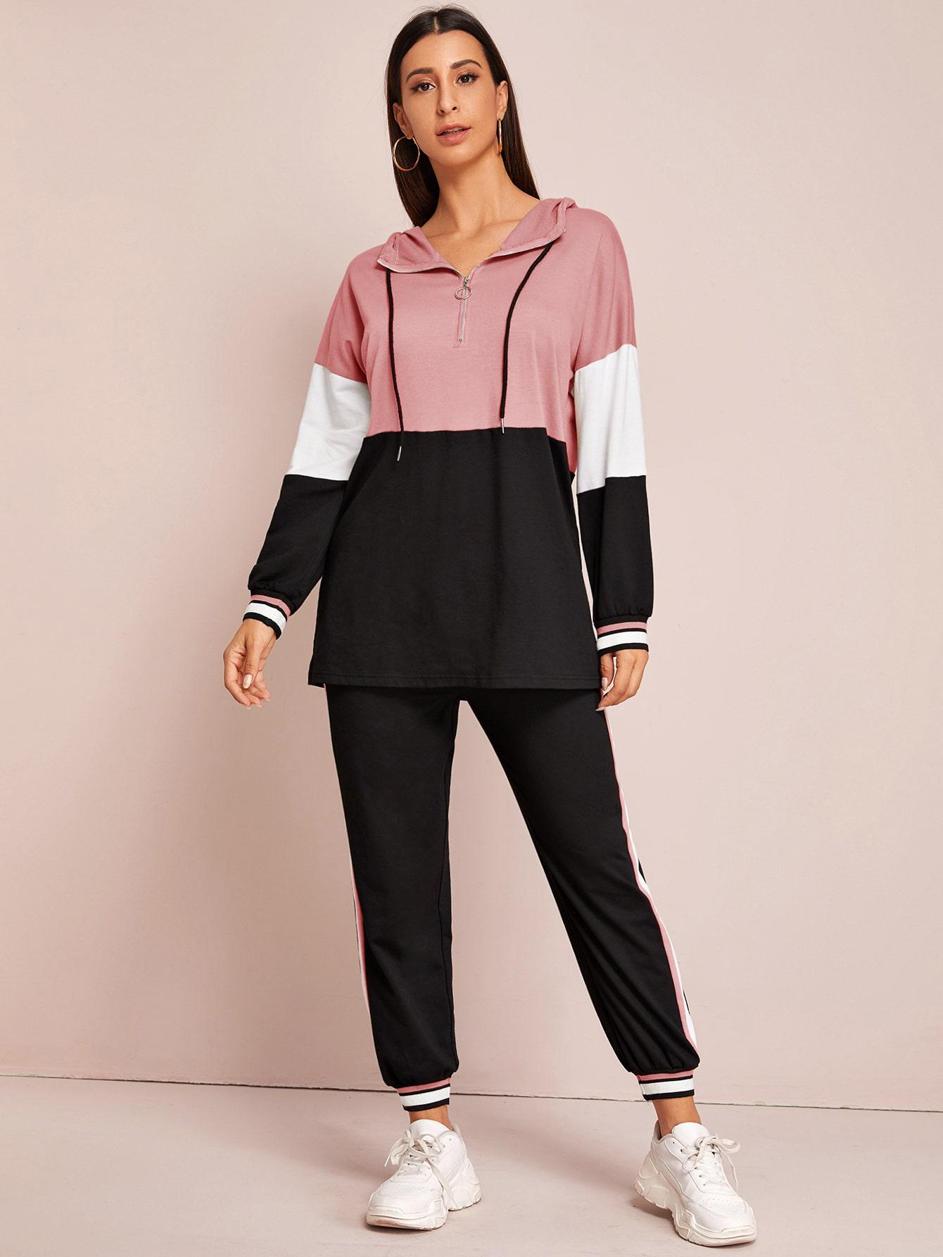 DRESOWY KOMPLET BLUZA SPODNIE