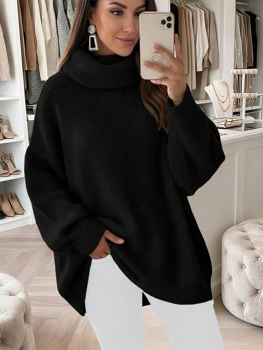 CZARNY SWETER GOLF