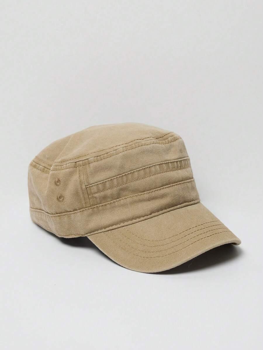 khaki czapka z daszkiem