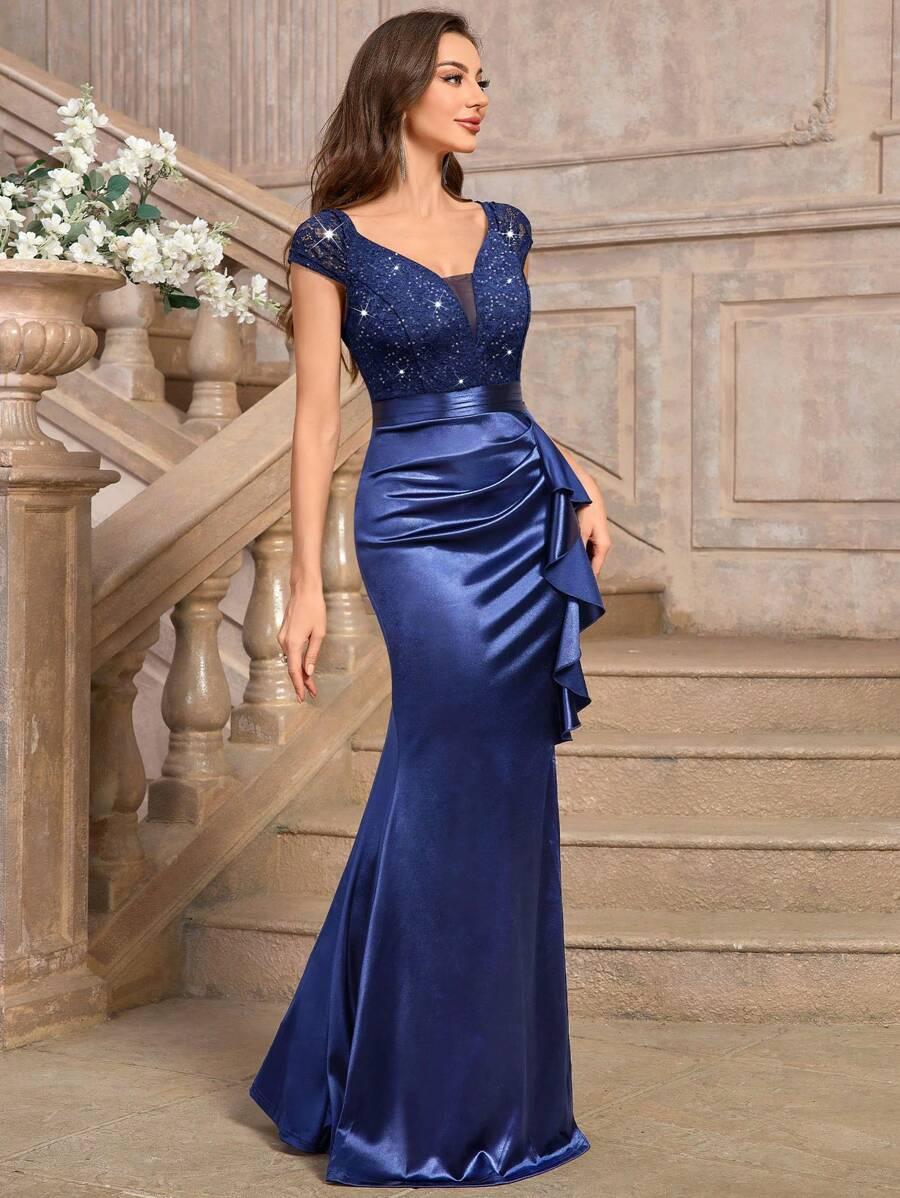 MAXI SUKIENKA CEKINY