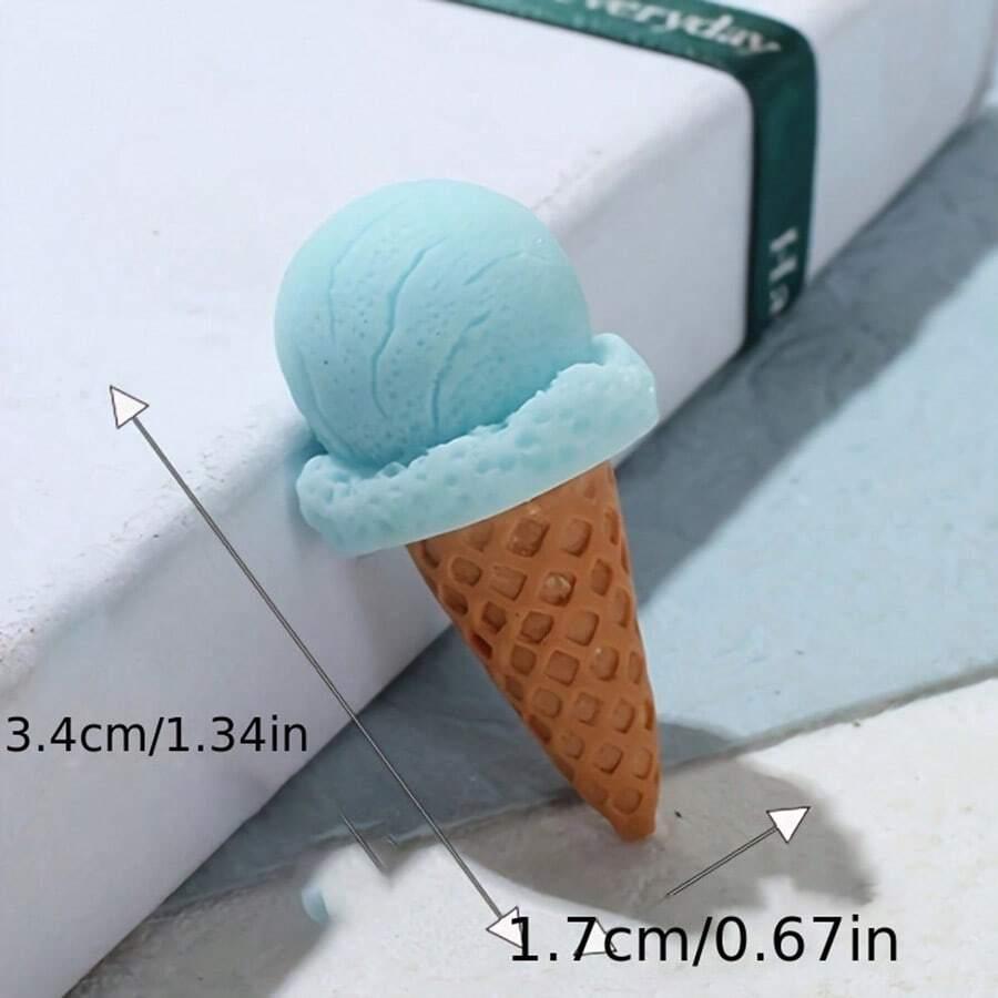figurki z żywicy w kształcie lodów dekoracja diy 20 sztuk