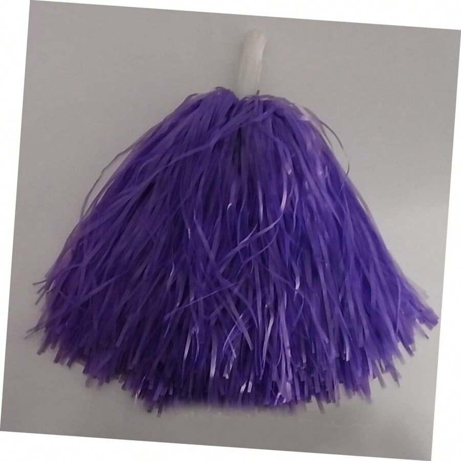 białe pompony cheerleaderki 2-pack