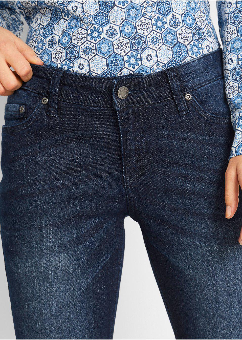 SPODNIE JEANS BOOTCUT KIESZENIE