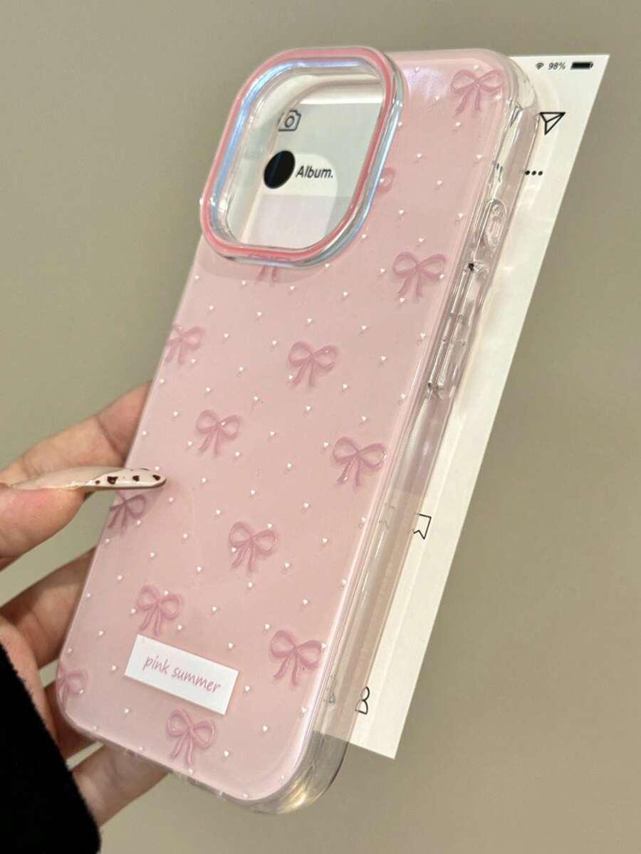 RÓŻOWE ETUI NA TELEFON IPHONE 17