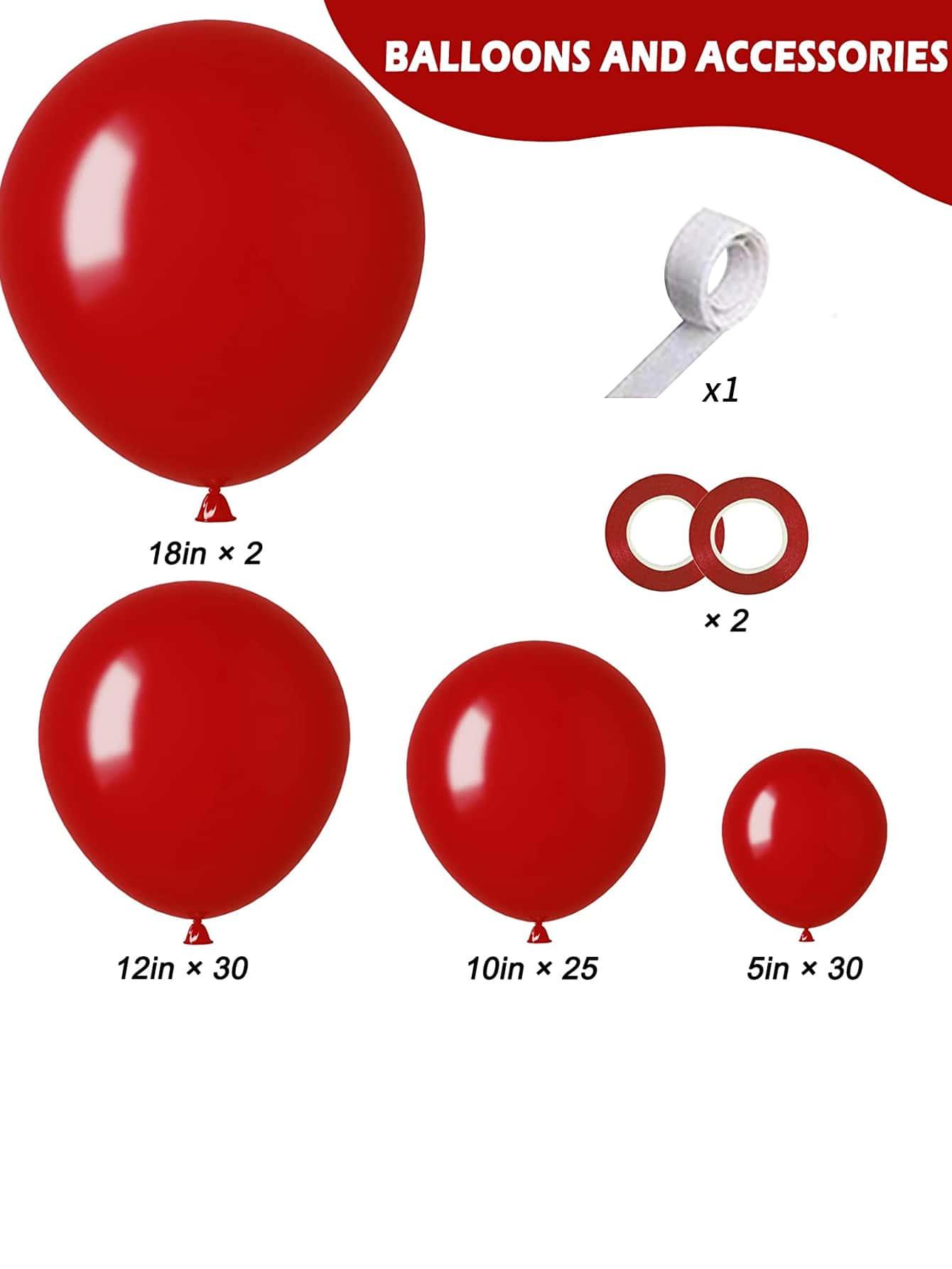 zestaw balonów do dekoracji