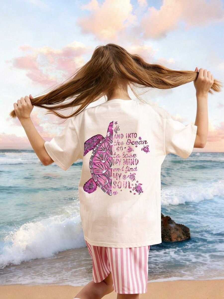T-SHIRT KRÓTKI RĘKAW PRINT