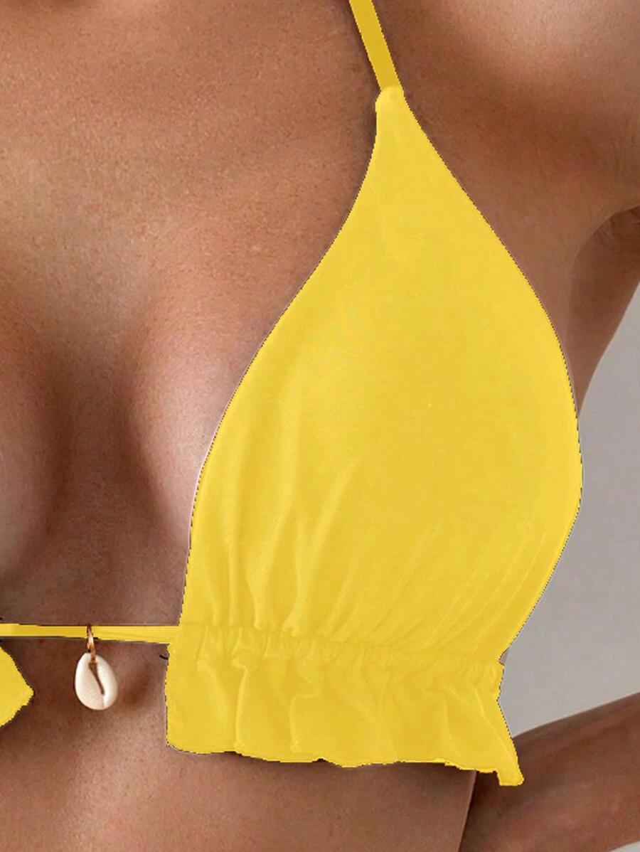ŻÓŁTA GÓRA OD BIKINI zdobienie