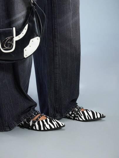 czółenka animal print 