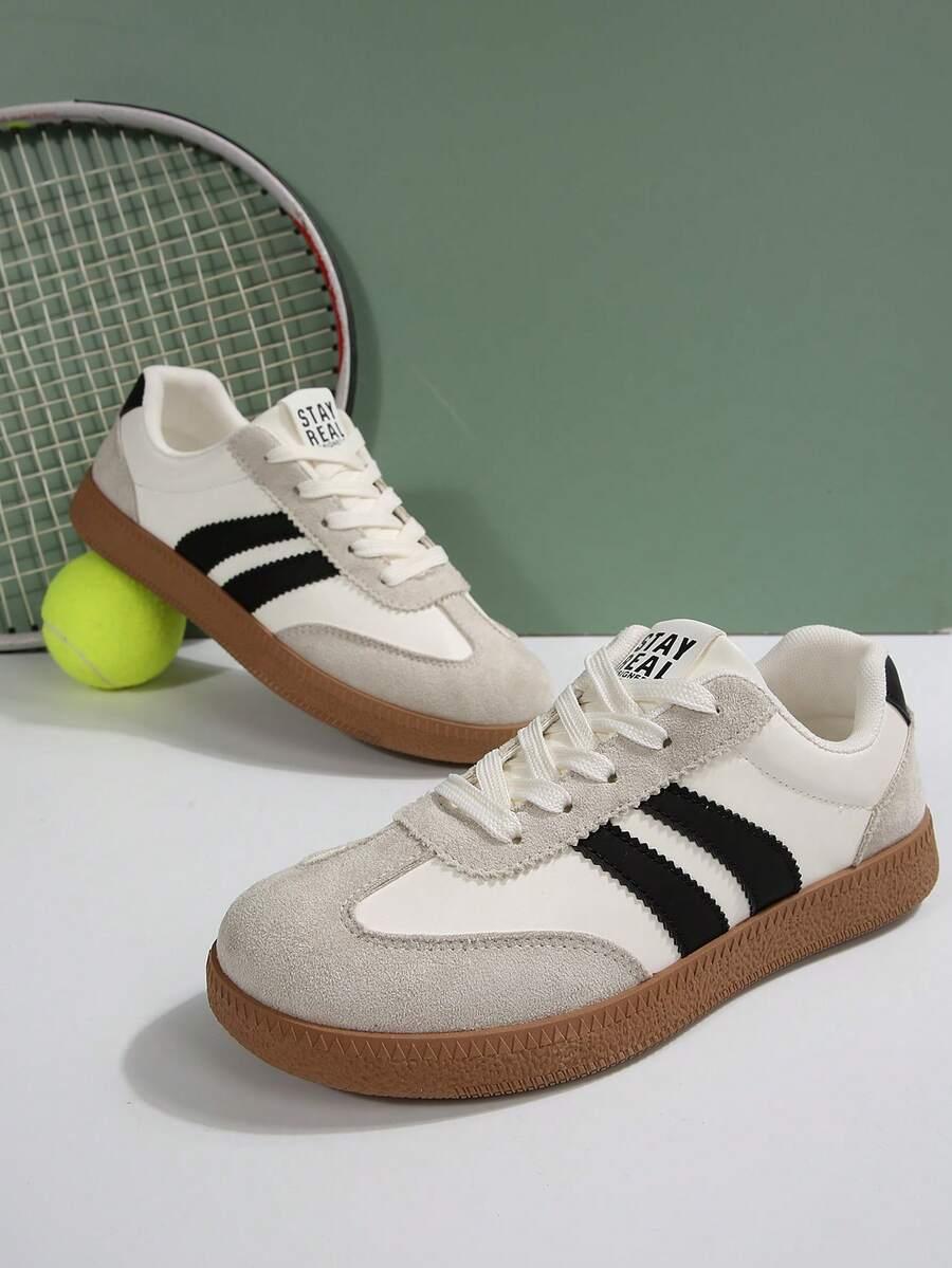 sznurowane buty sportowe kontrast