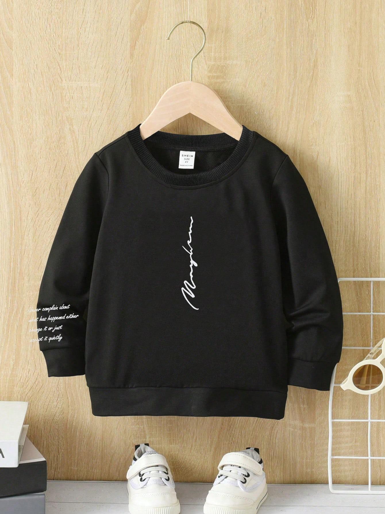 CZARNA BLUZA BEZ KAPTURA