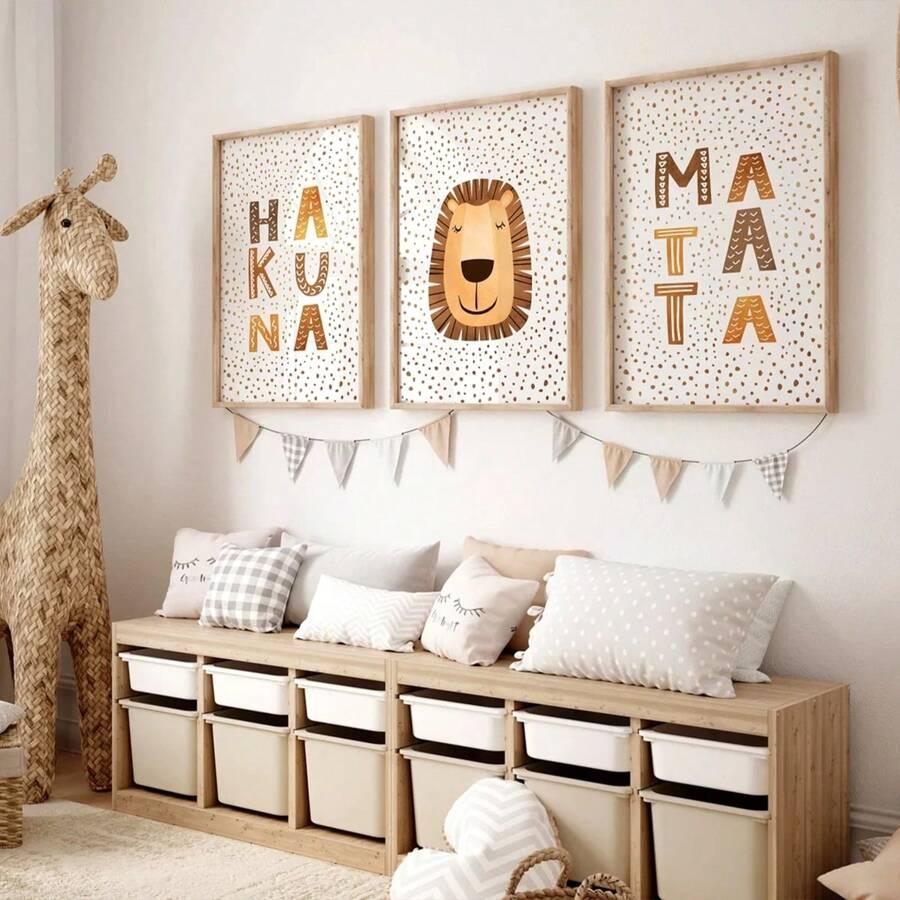 PLAKATY NA ŚCIANĘ 3-PACK