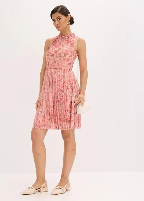 PLISOWANA SUKIENKA PRINT 