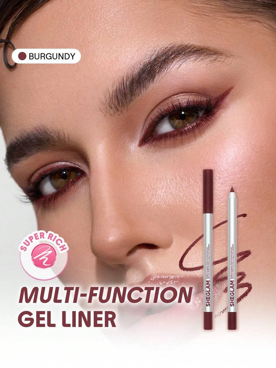 eyeliner w kredce burgundy