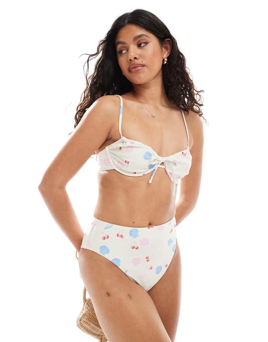 DÓŁ OD BIKINI PRINT 