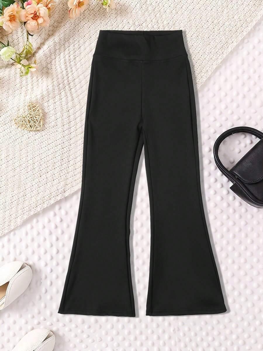 czarne klasyczne legginsy