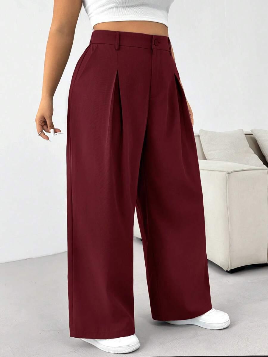 BORDOWE SPODNIE CASUAL