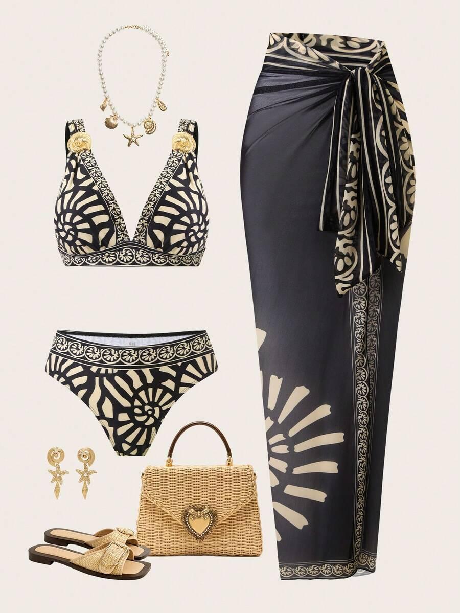 TRZYCZĘŚCIOWE BIKINI DAMSKIE