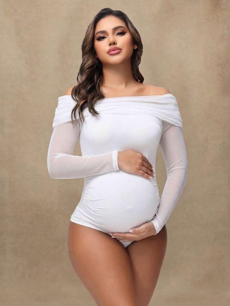 BIAŁE BODY ODKRYTE RAMIONA