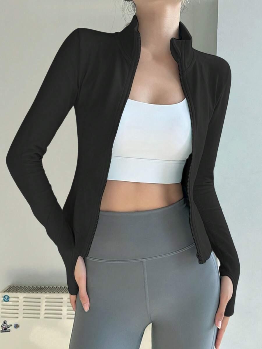 CZARNA ROZPINANA BLUZA