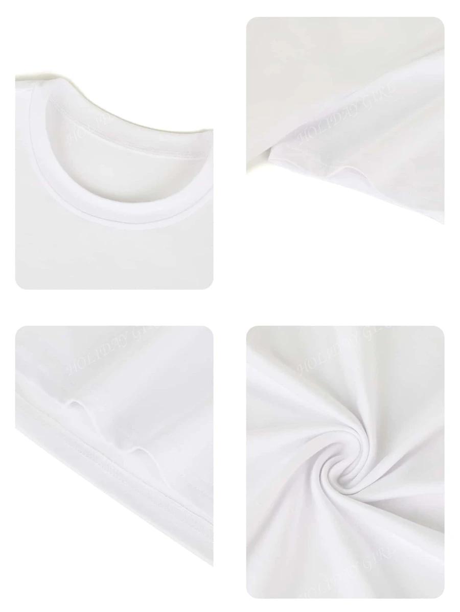 BIAŁY T-SHIRT PRINT 