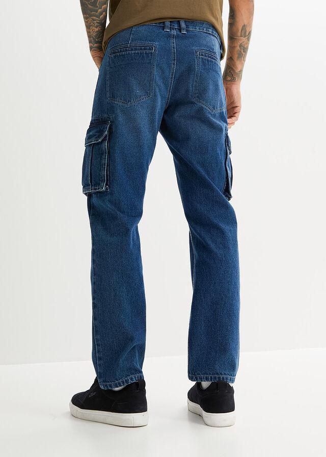 spodnie BOJÓWKI jeans kieszenie