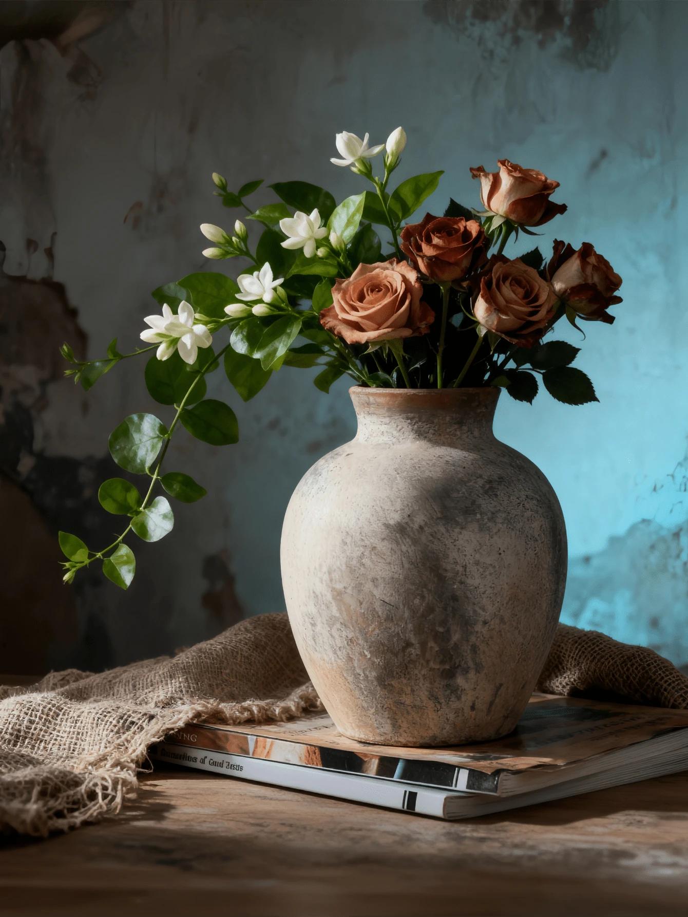 ceramiczny wazon dekoracyjny