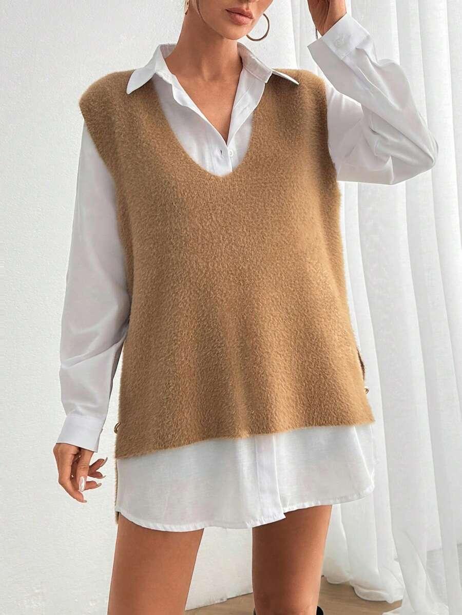 koszula sweter komplet 