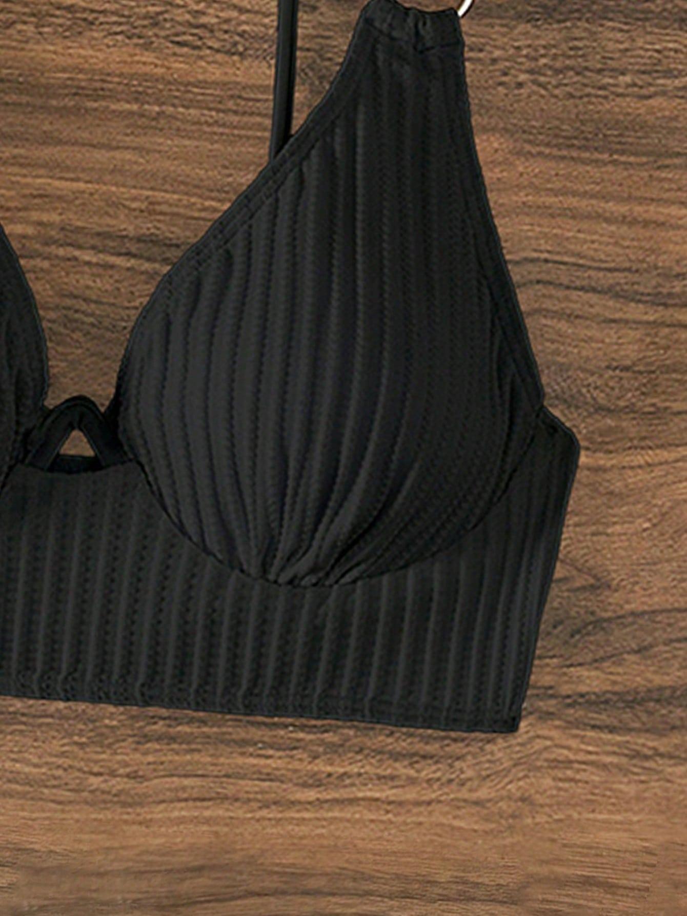 czarna góra od bikini 