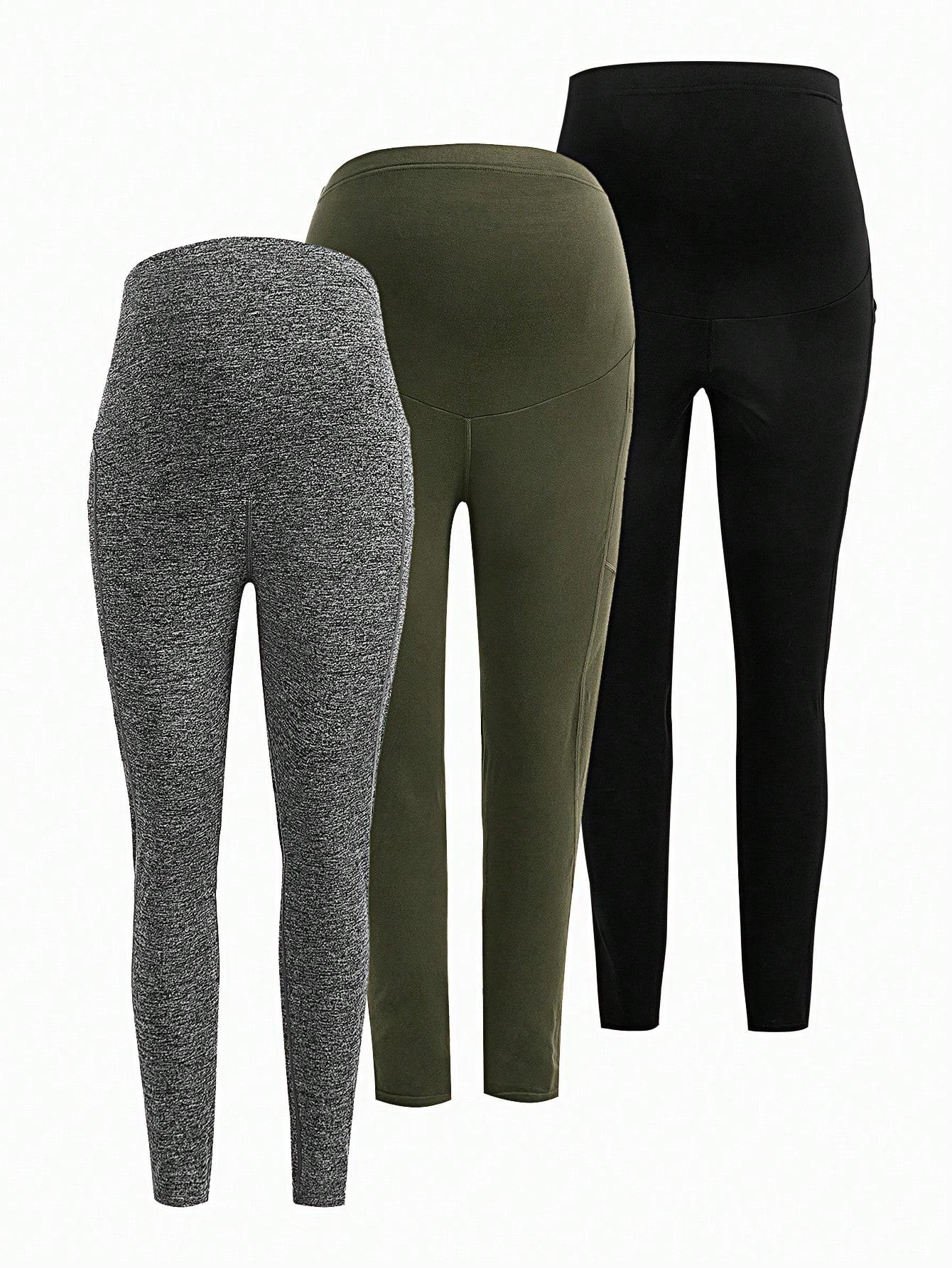 ciążowe legginsy 3-pack