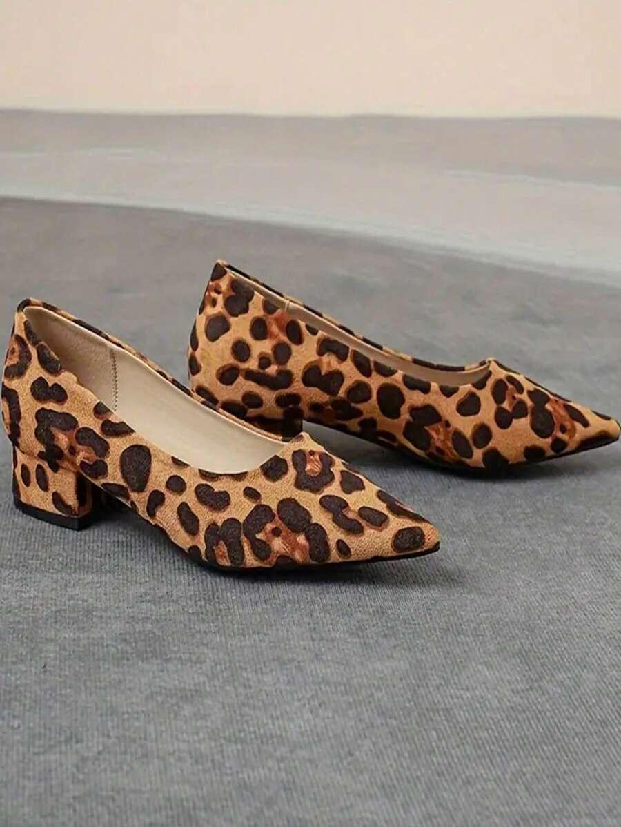 czółenka animal print 