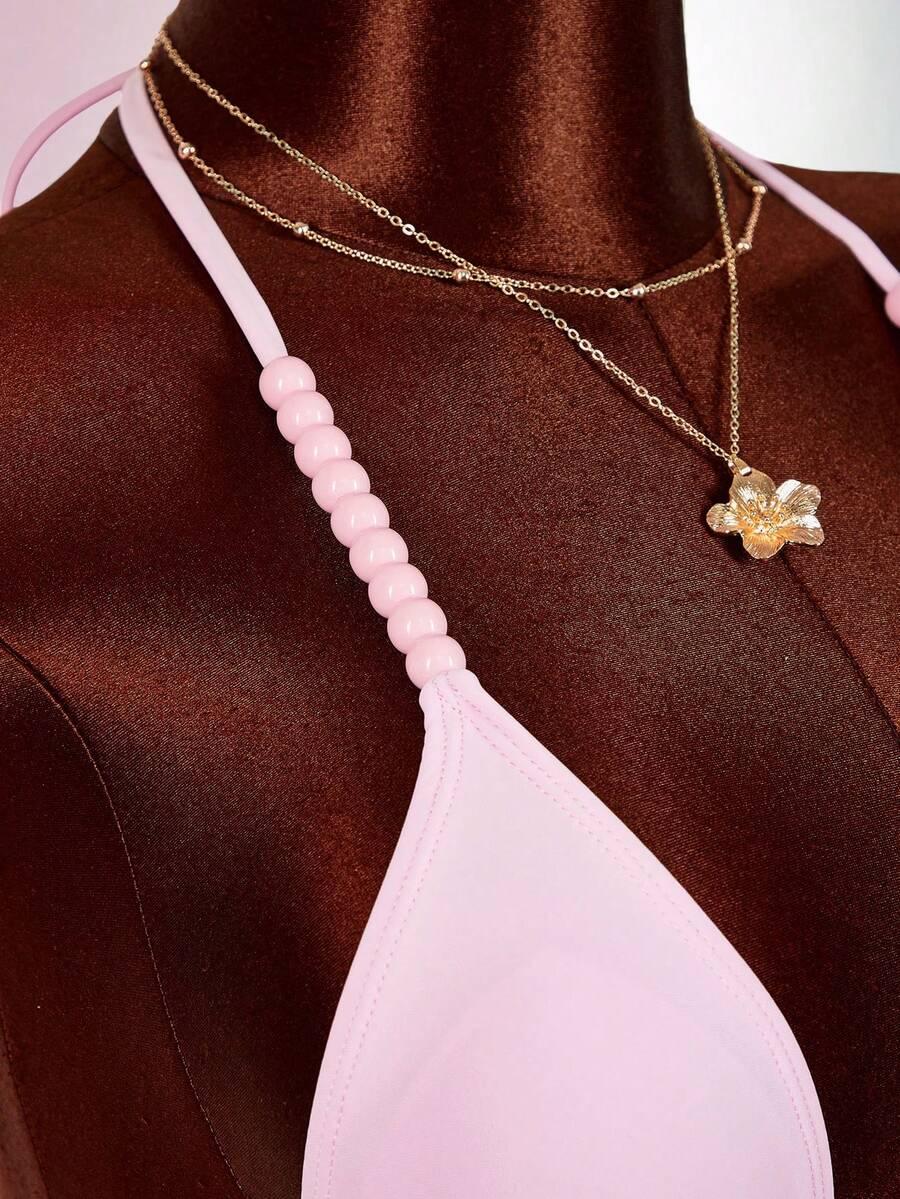 góra od bikini narzutka komplet