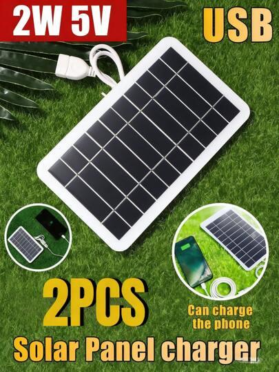przenośna ładowarka solarna 2-pack
