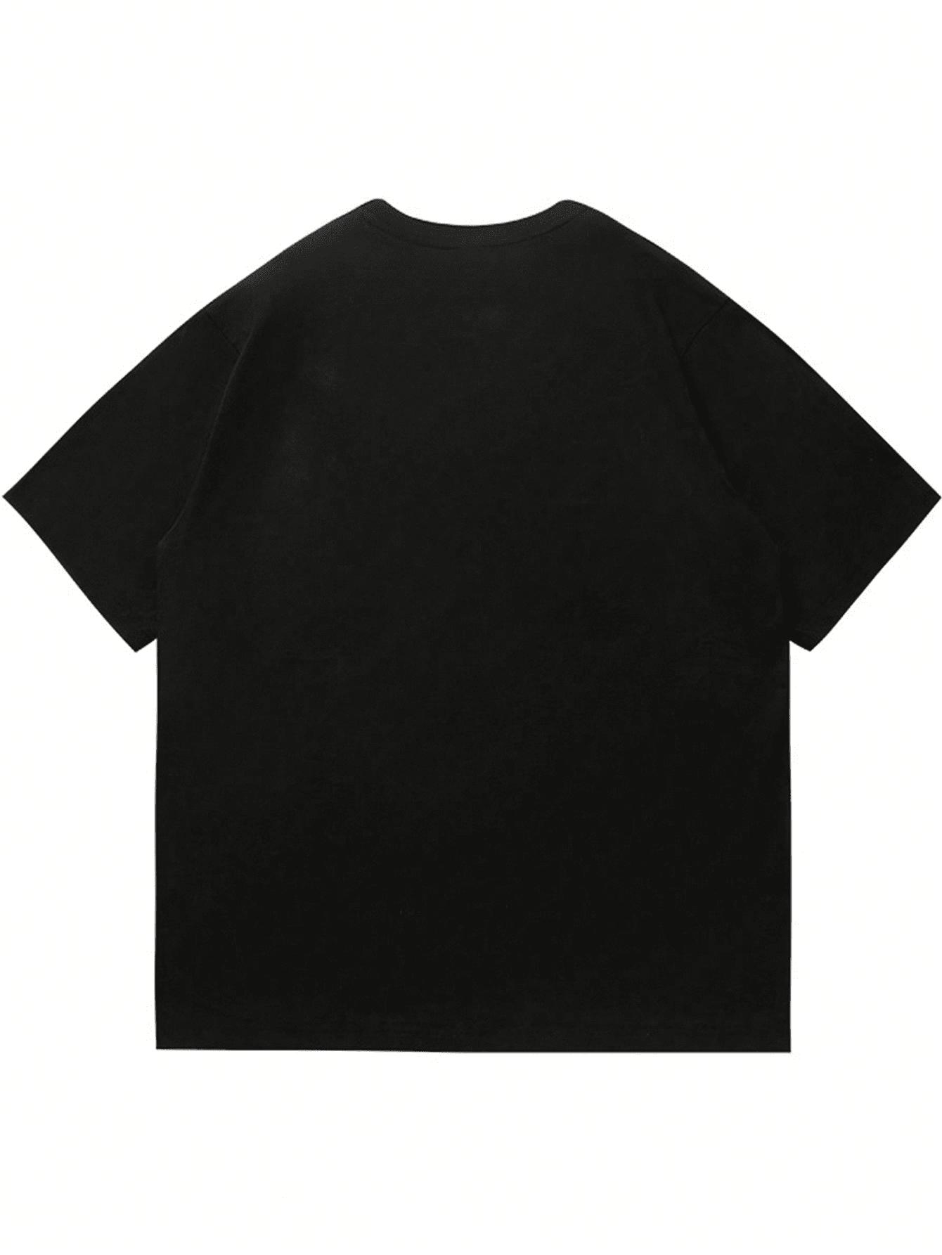 CZARNY T-SHIRT KRÓTKI RĘKAW BASIC