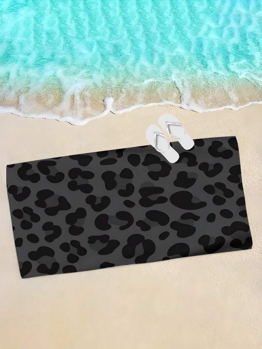 plażowy ręcznik animal print