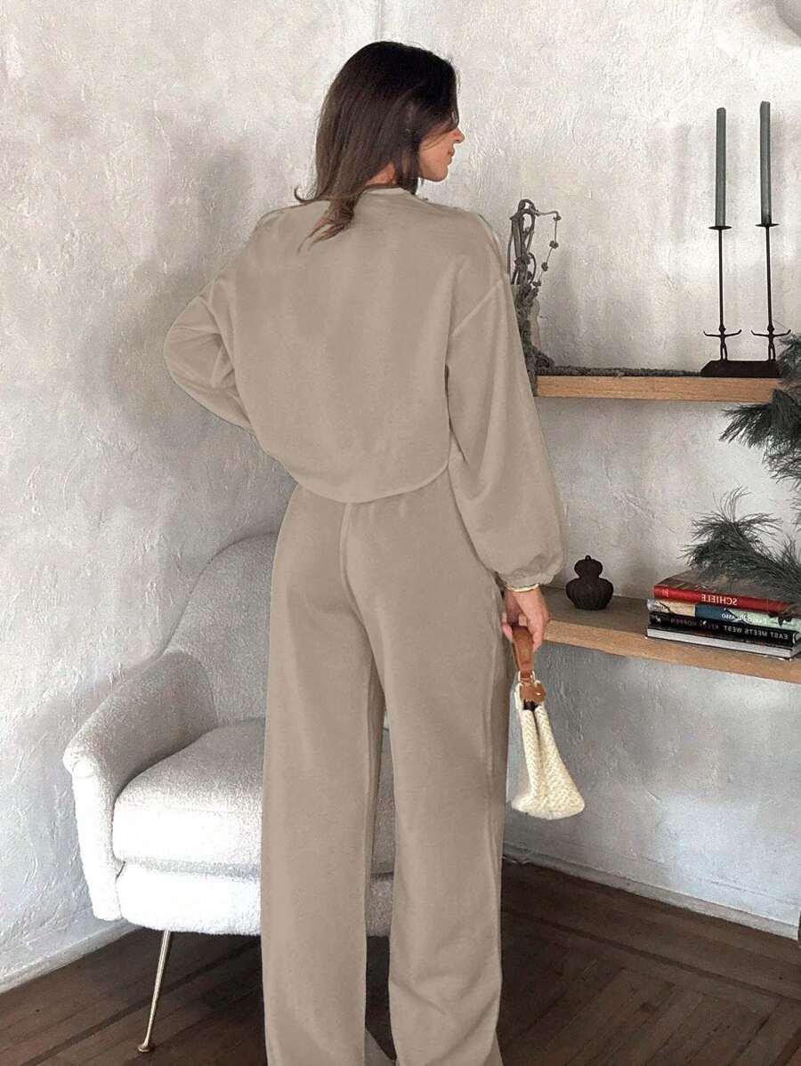 BLUZKA SPODNIE KOMPLET