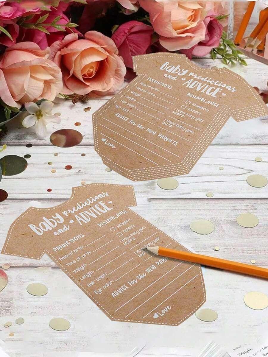 gra baby shower 5 sztuk