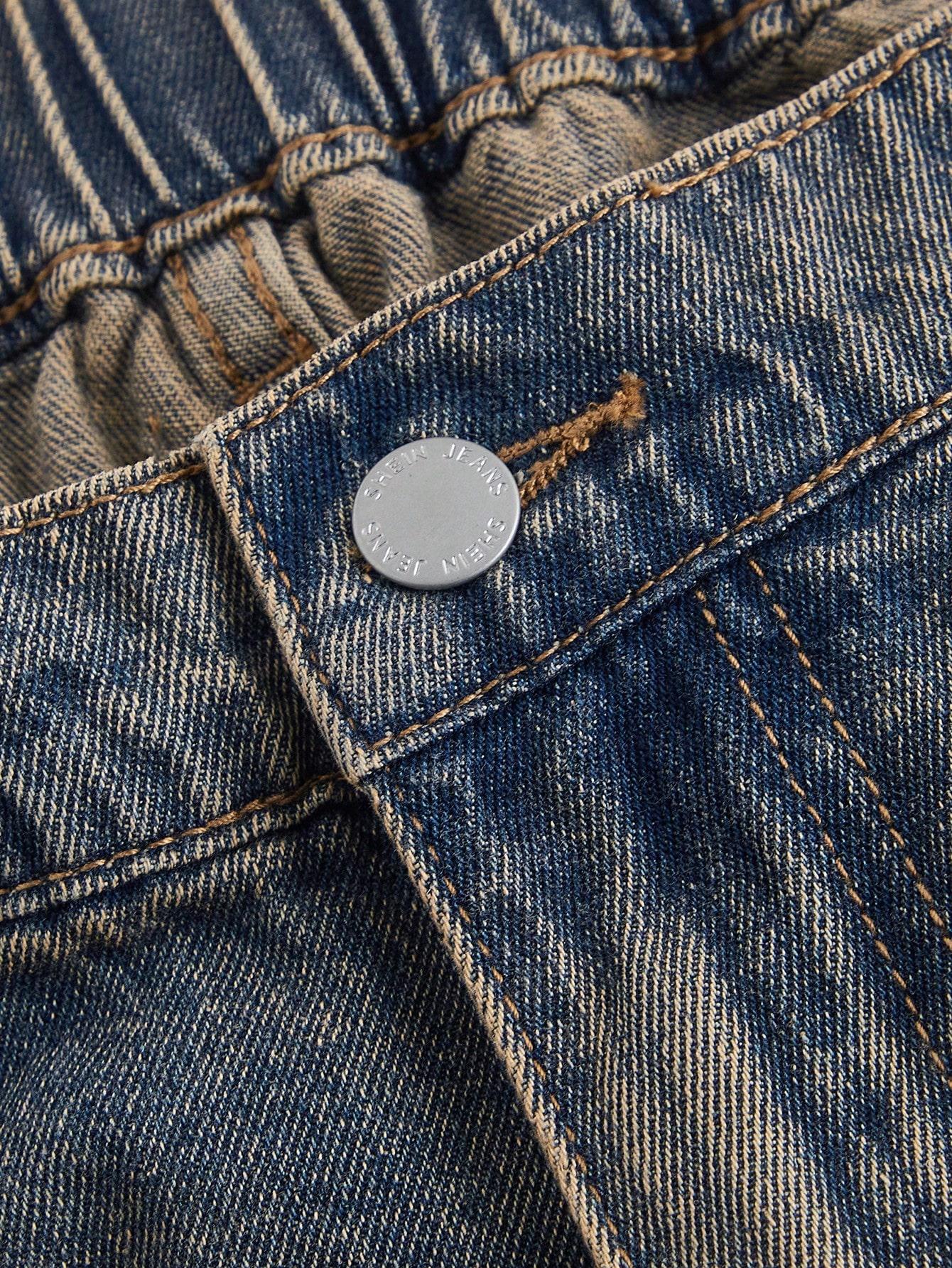 SPODNIE JEANS SZEROKA NOGAWKA