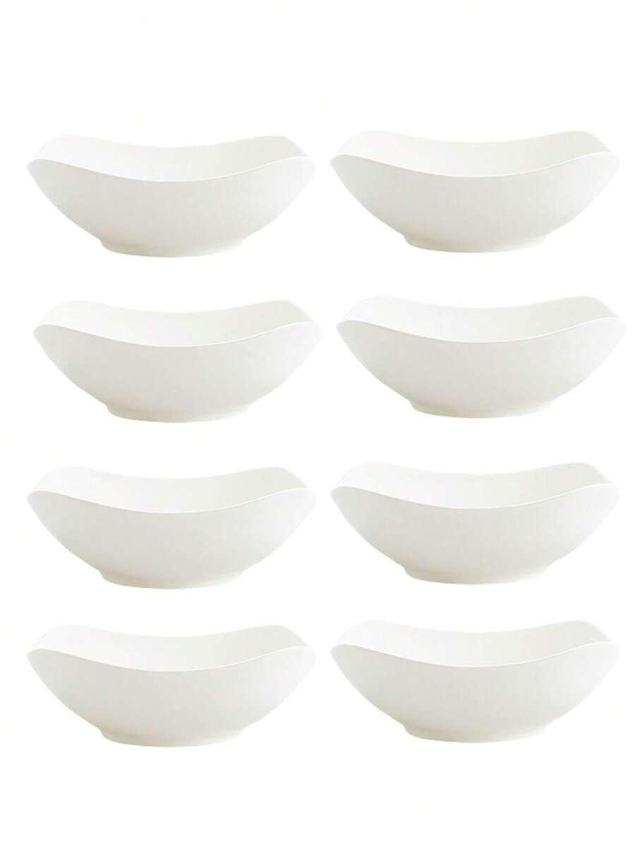 białe miski 10-pack