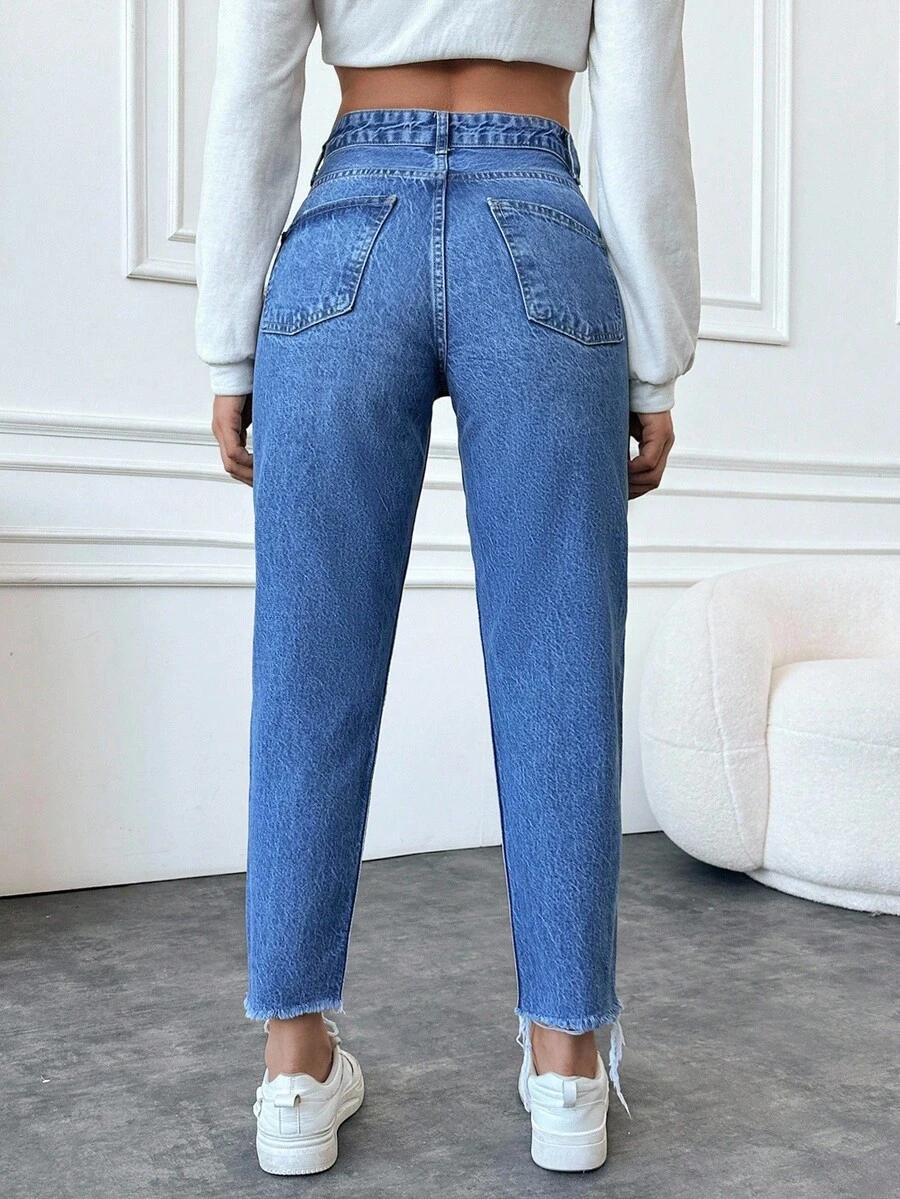 NIEBIESKIE SPODNIE JEANS
