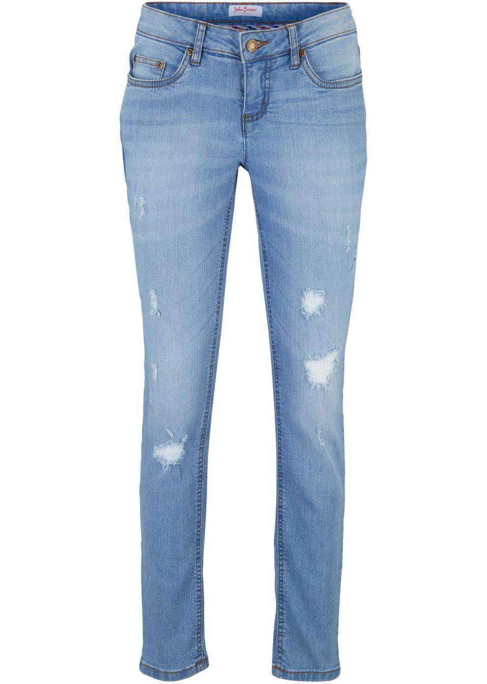 NIEBIESKIE SPODNIE JEANS 