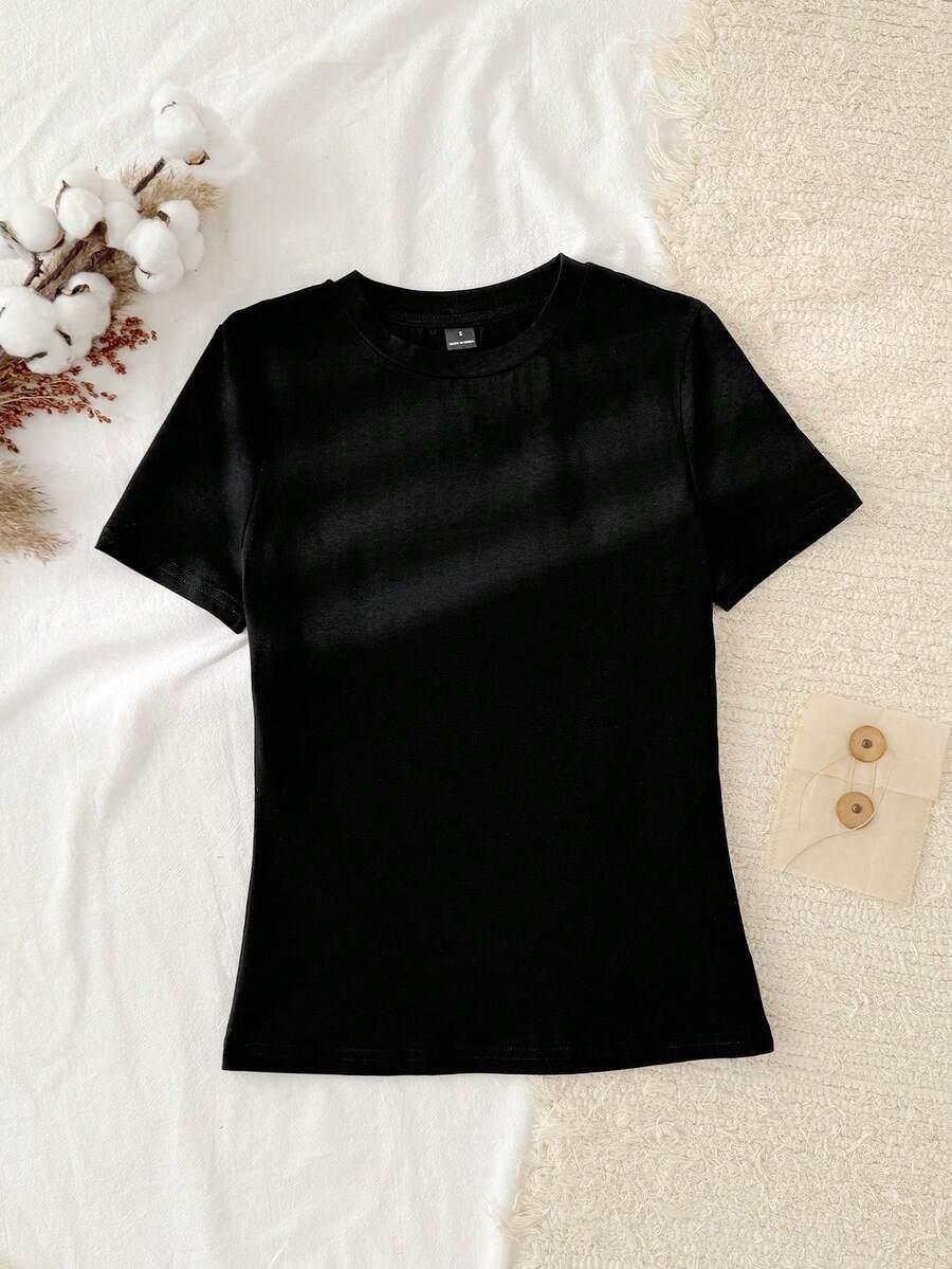 klasyczny gładki t-shirt 3-pack