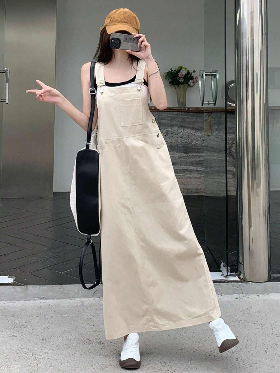 jeansowa maxi sukienka